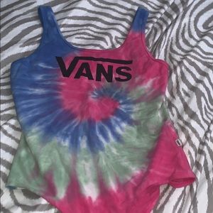 Never worn vans bodysuit